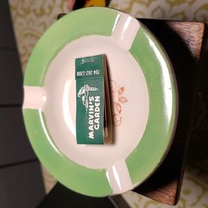 Vtg ashtray and matches Japan